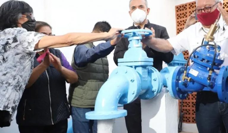 Ecatepec pone en marcha pozo que dotará de 3 millones de litros de agua diarios