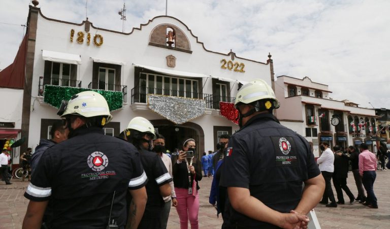 Protección Civil de Metepec reportó saldo blanco por el sismo