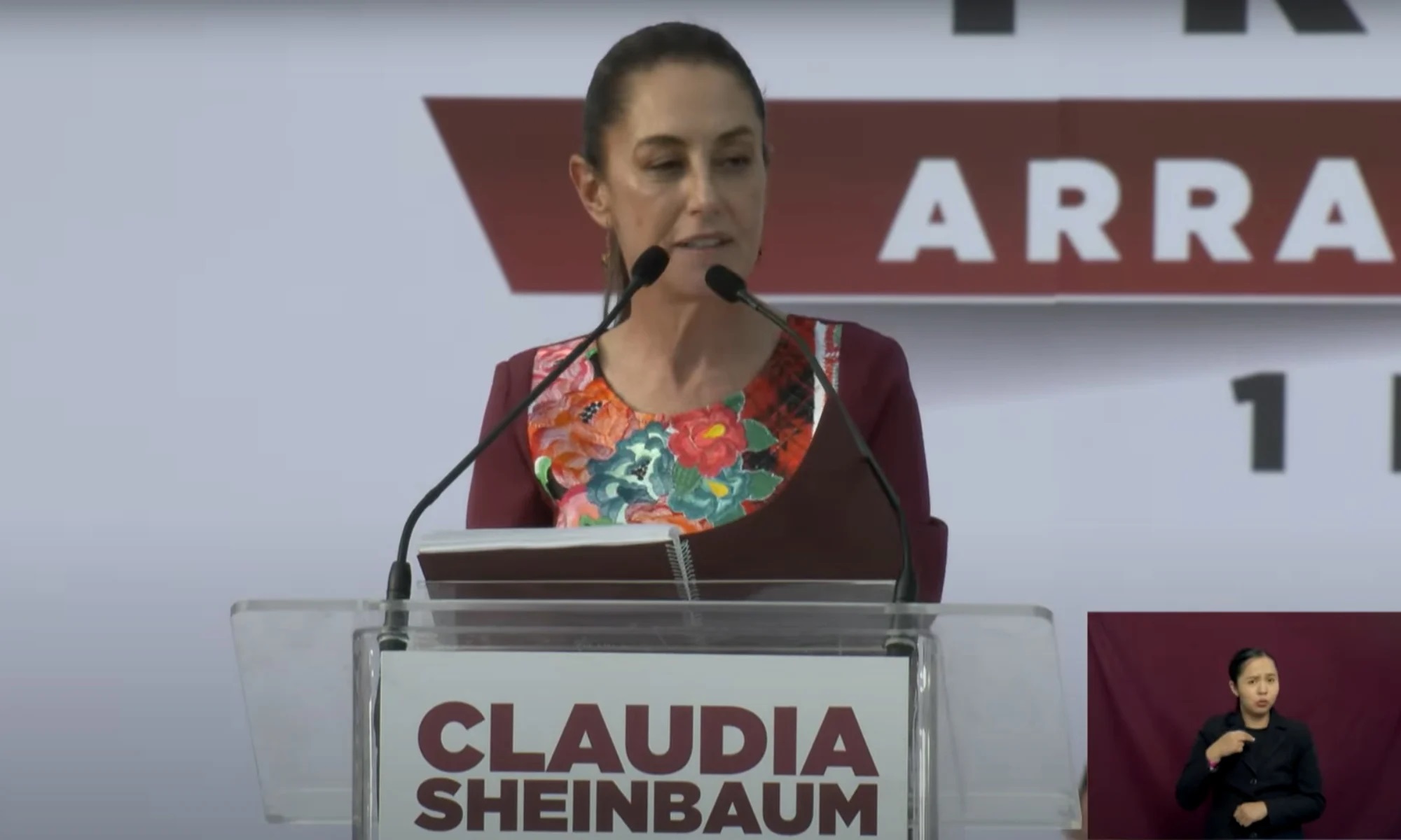 Claudia Sheinbaum arranca campaña presidencial en el Zócalo de la CDMX –  A.B.C.